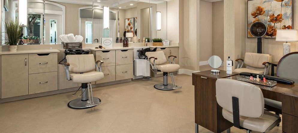 The salon at Elevare